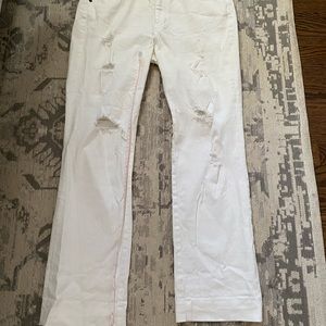 New York& Co boyfriend ripped jeans